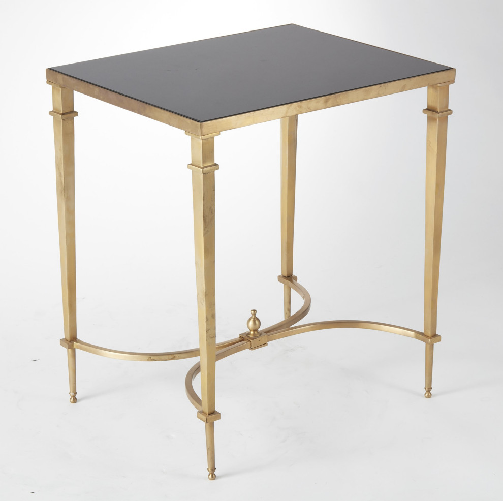 Rectangular French Square Leg Table   Traditional   Side Tables And End Tables   by HedgeApple  Houzz