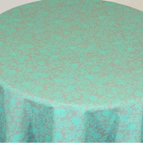 Gorgeous Handmade 100% Cotton Floral Bouquet Printed Tablecloth Rectangular Round Square and Napkin