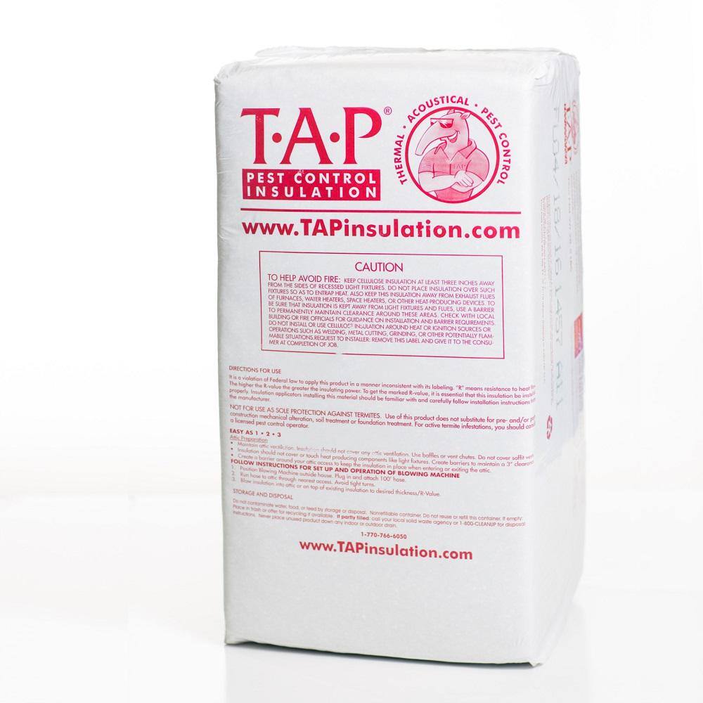 TAP Pest Control Insulation TAP EPA Registered Pest Control Cellulose Blown-In Insulation 30 lbs. (36-Bags) INSTAPLD