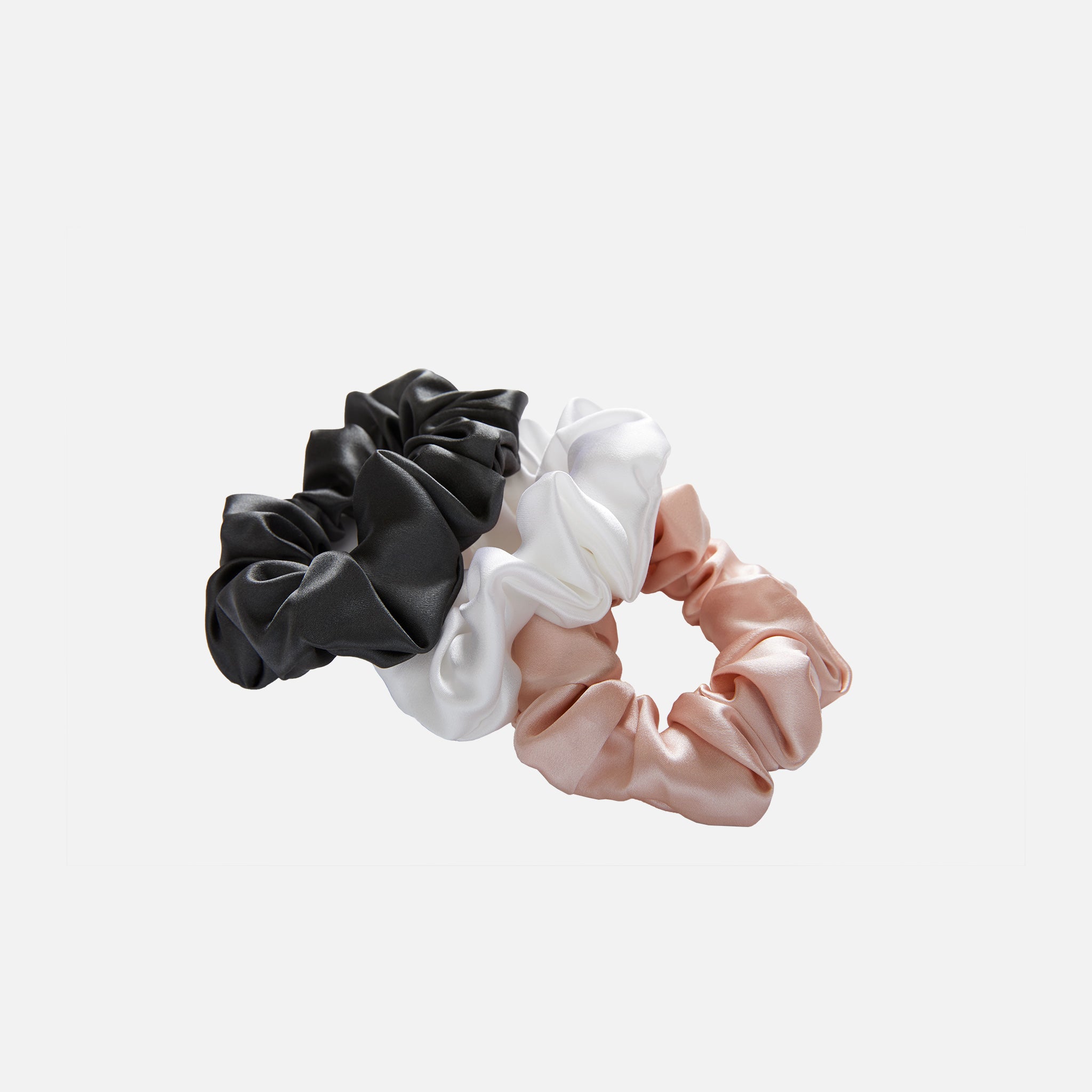 Rewards Small Silk Scrunchies - 3 Piece Set