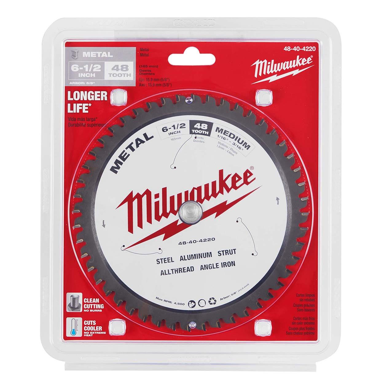 Milwaukee Tool 48-40-4220 Milwaukee Circular Saw Metal Cutting Blades