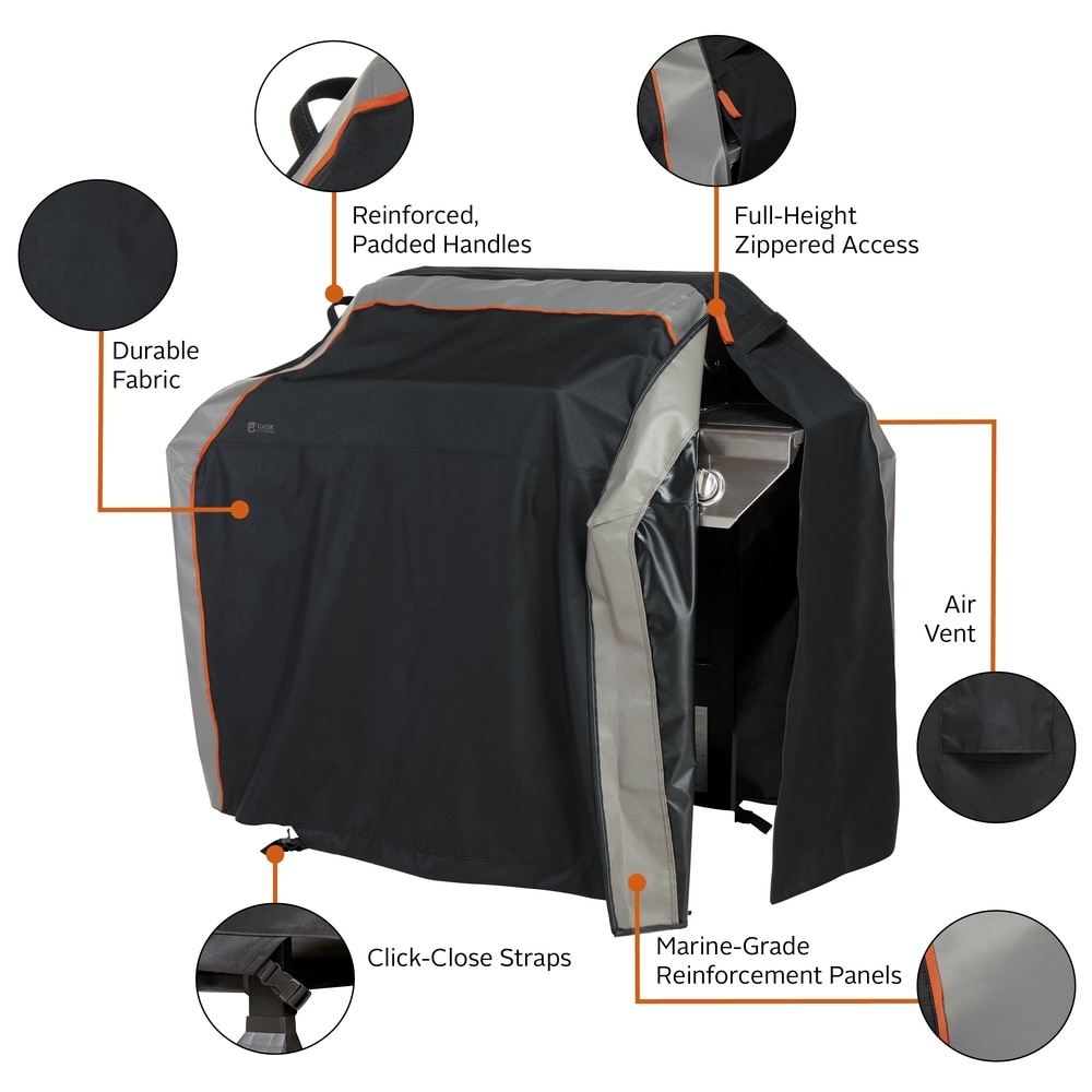 Classic Accessories SideSlider BBQ Grill Cover