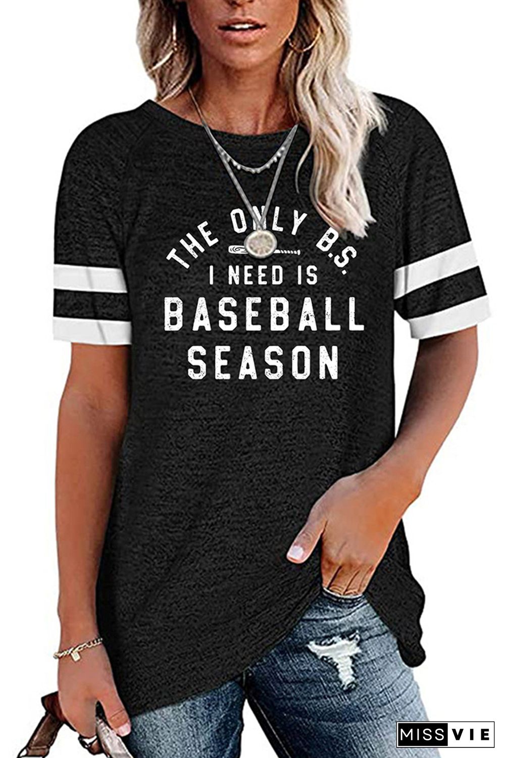 Baseball Season Graphic Tee Wholesale