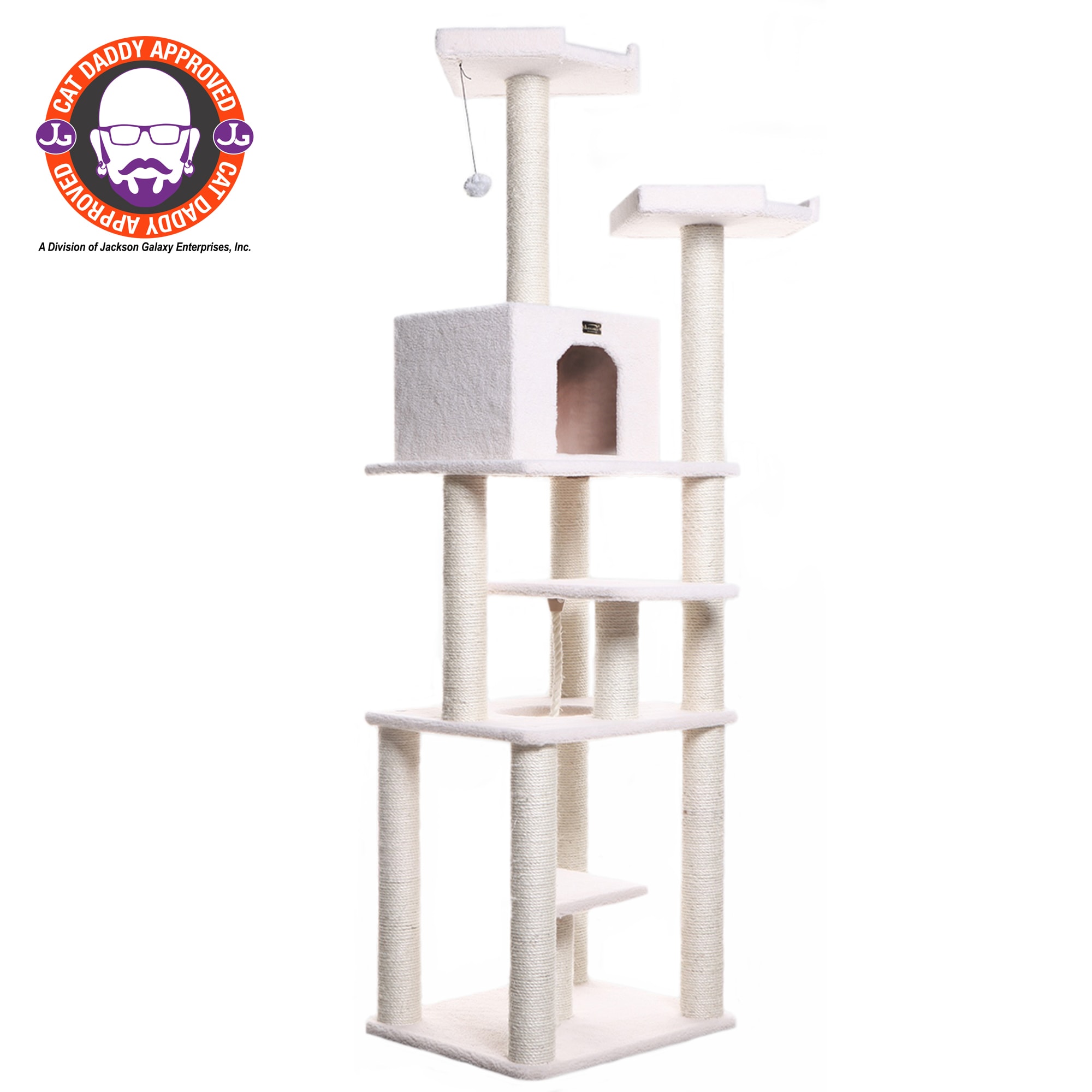 Armarkat Classic Model B7801 Real Wood Cat Tree， 78