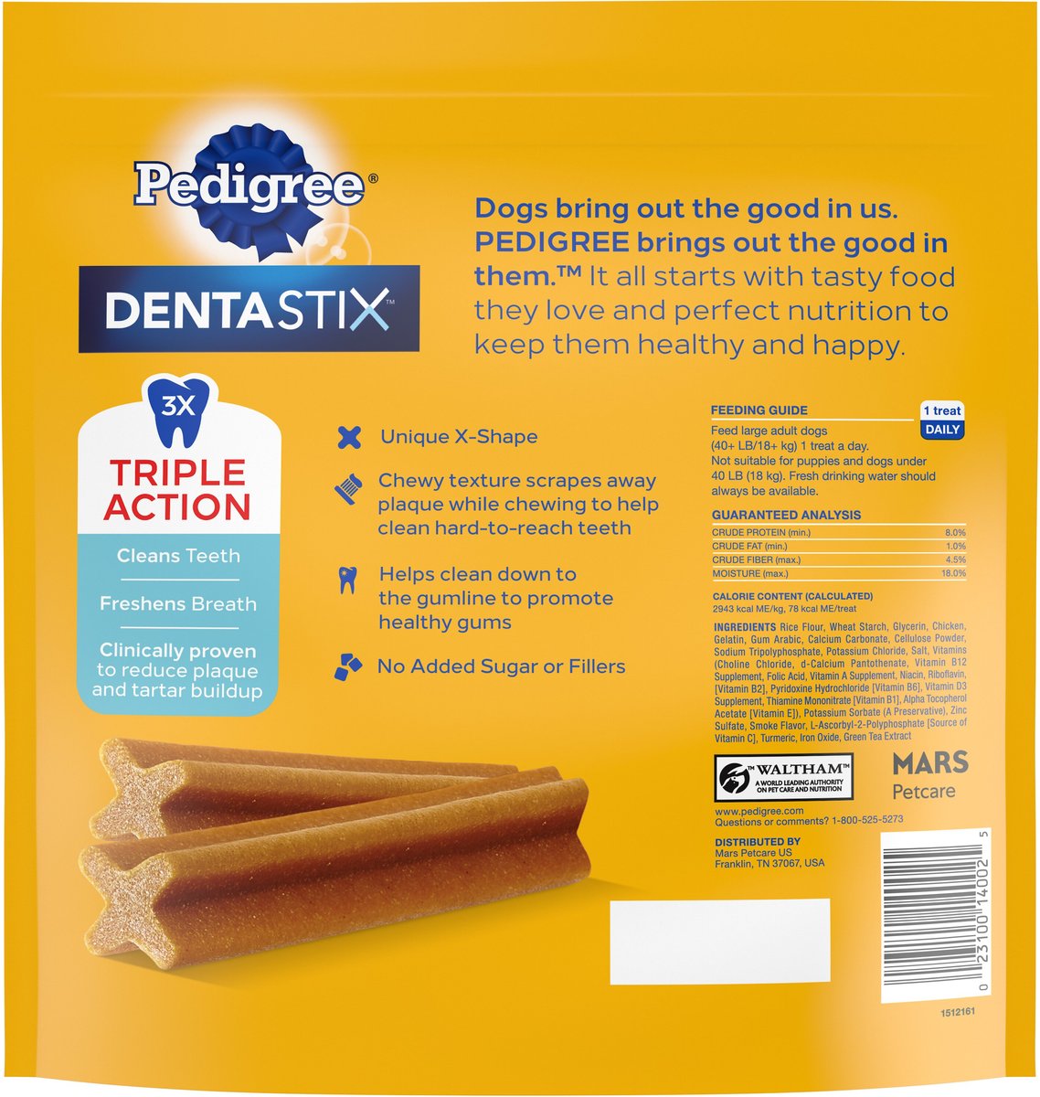 Pedigree Dentastix Large Original Dog Treats