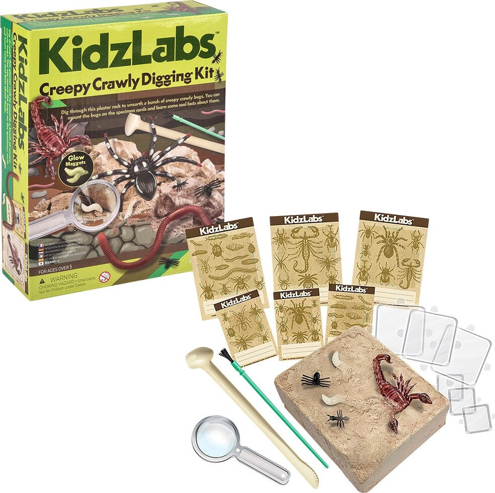 Kidzlabs - Creepy Crawly Digging Kit