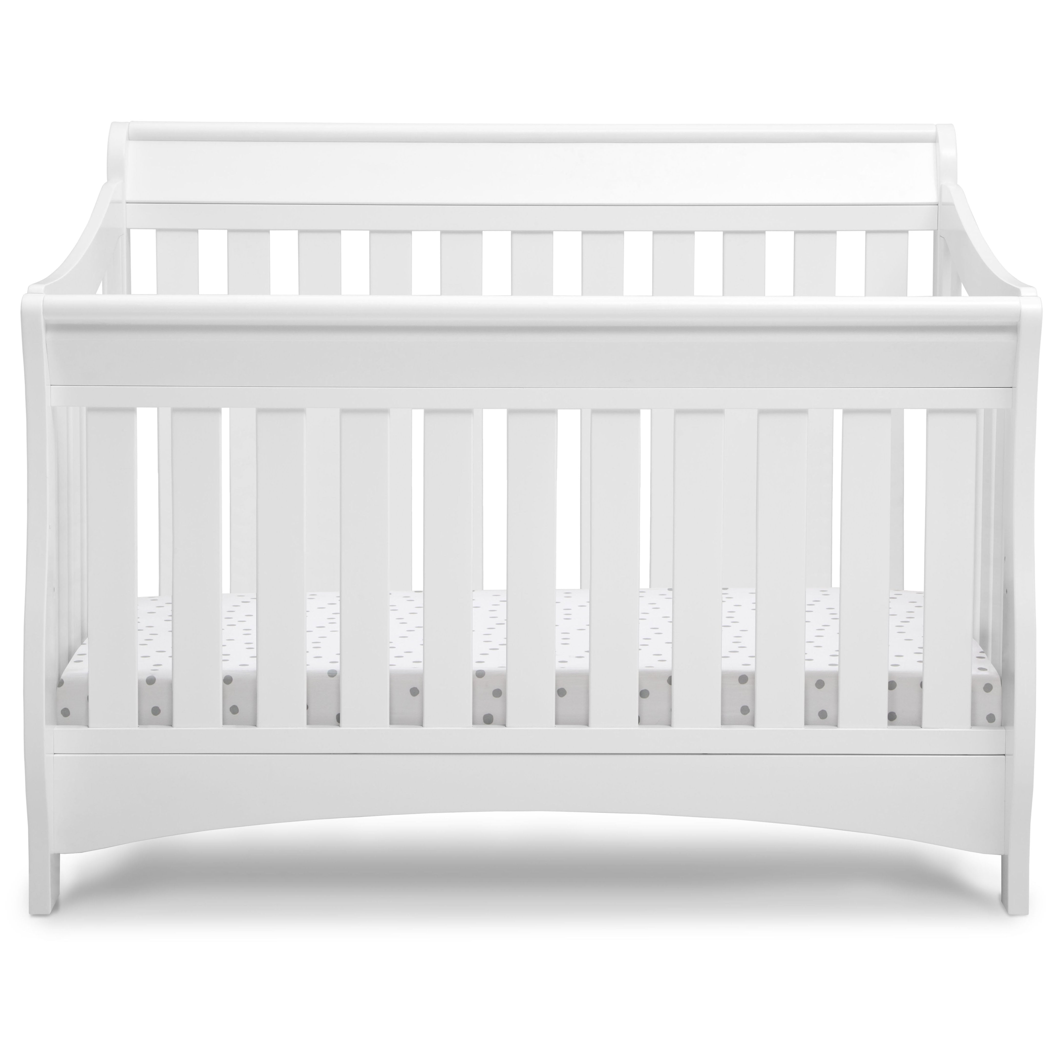 Delta Bentley S Series 4-in-1 Convertible Crib in White