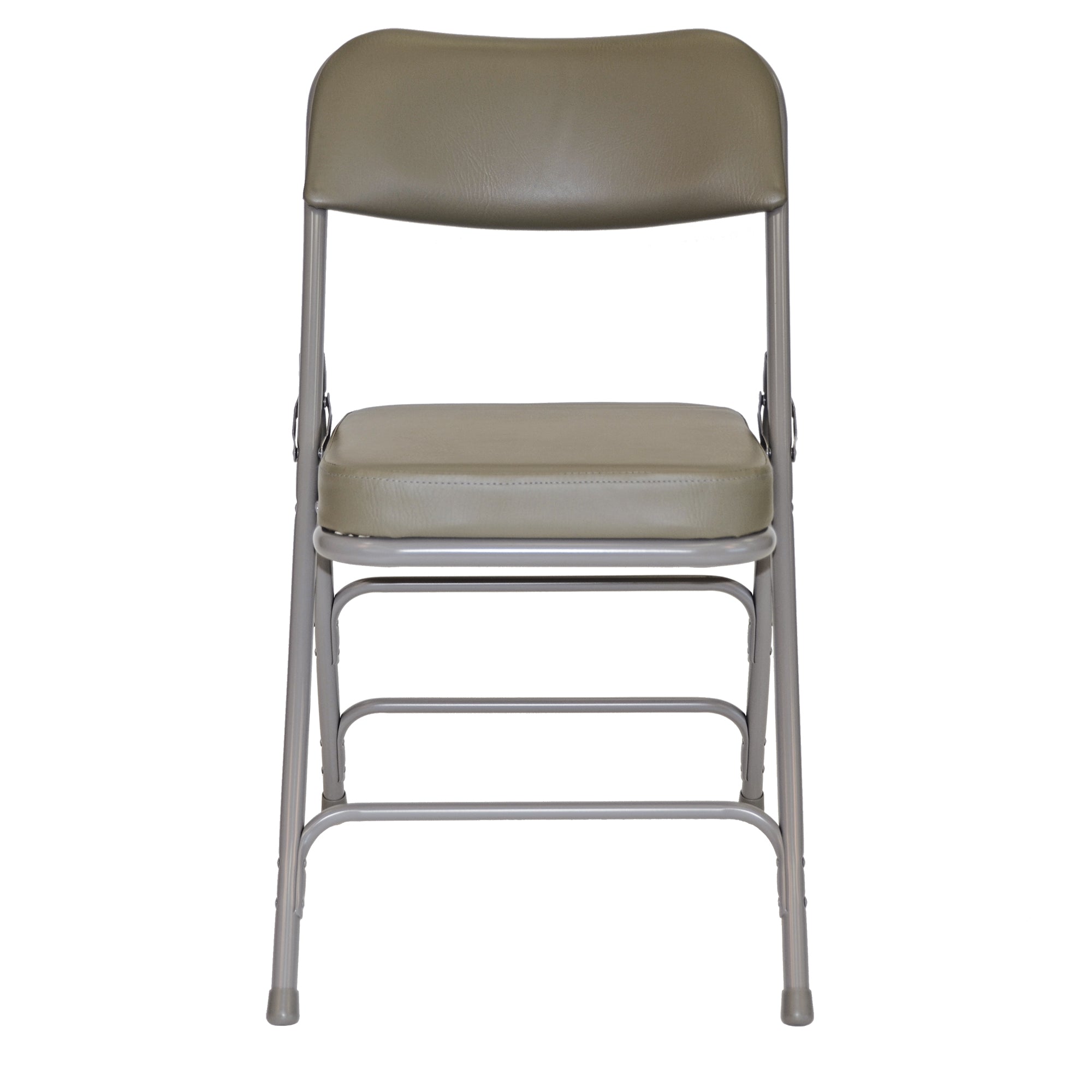 Chair - Rhino 2" Vinyl Padded Folding - Grey (2/Box)