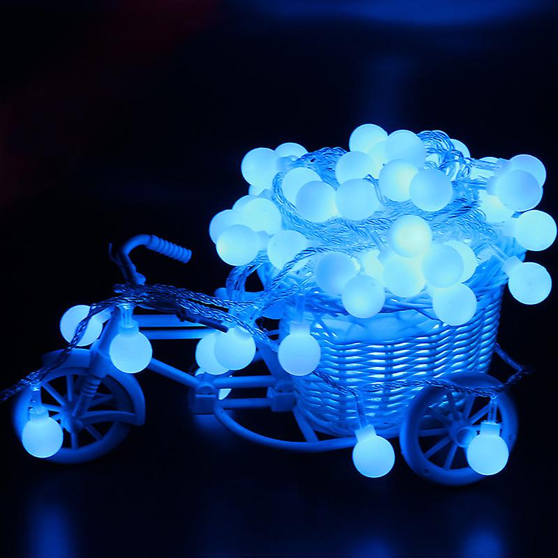 2m 20 Led Multicolor Ball String Fairy Lights Lamp For Xmas Wedding Party