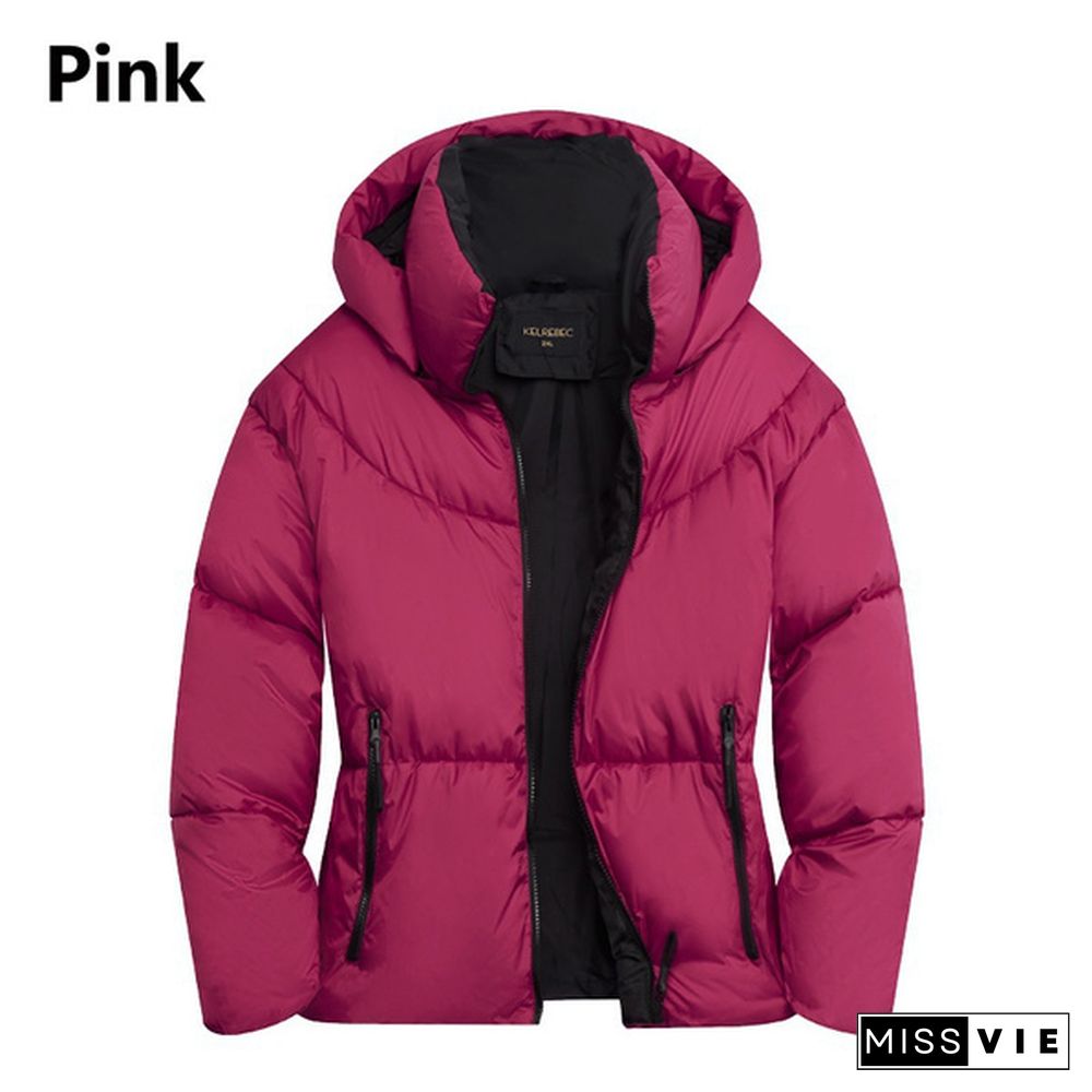 New Fashion Winter Jacket Women Parka Thick Winter Outerwear Plus Size Down Coat Short Slim Design Cotton-padded Jacket and Coats