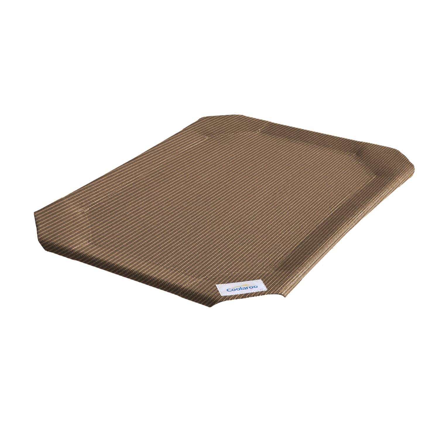 The Original Coolaroo Elevated Pet Dog Bed Replacement Cover， Large， Nutmeg