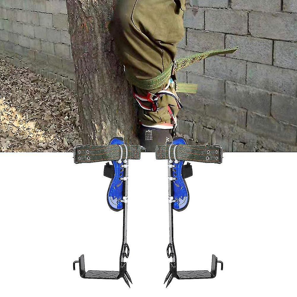 Naiwang Upgrade Adjustable Height Tree Climbing Tool Spike With Safetybelt For Rock Climbing Tree Stand Accessories