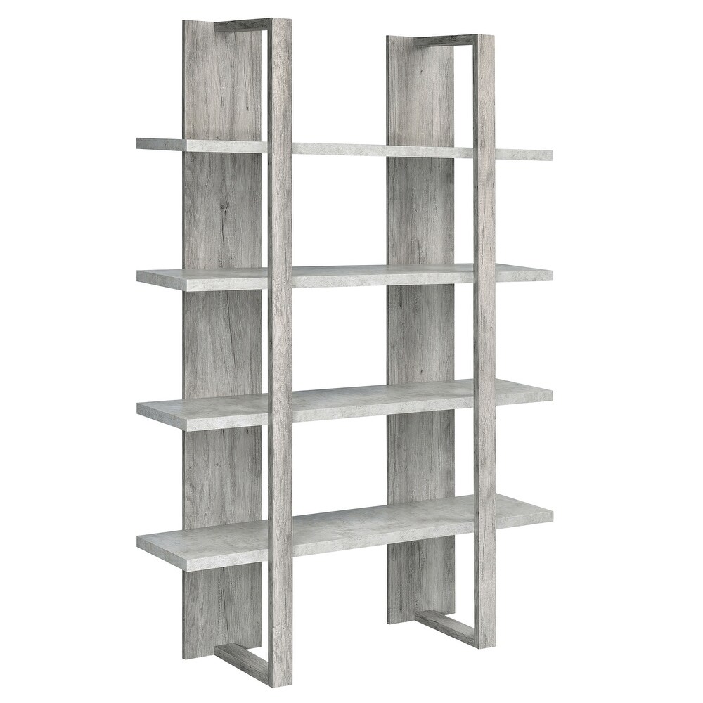 4 shelf Wood Bookcase