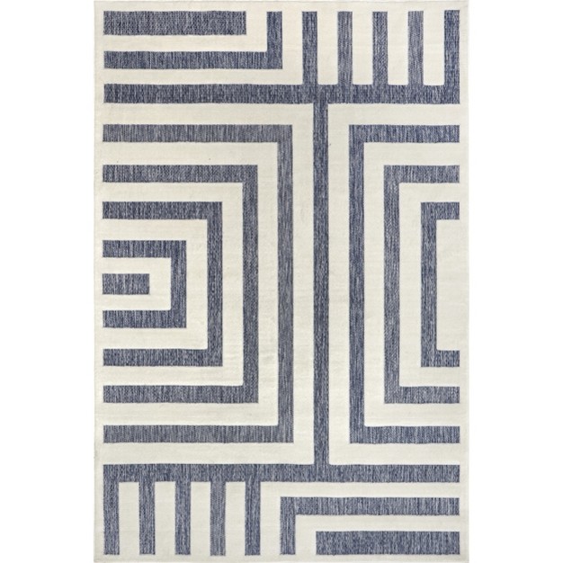 Nuloom Karia Transitional Diamond Indoor outdoor Patio Area Rug