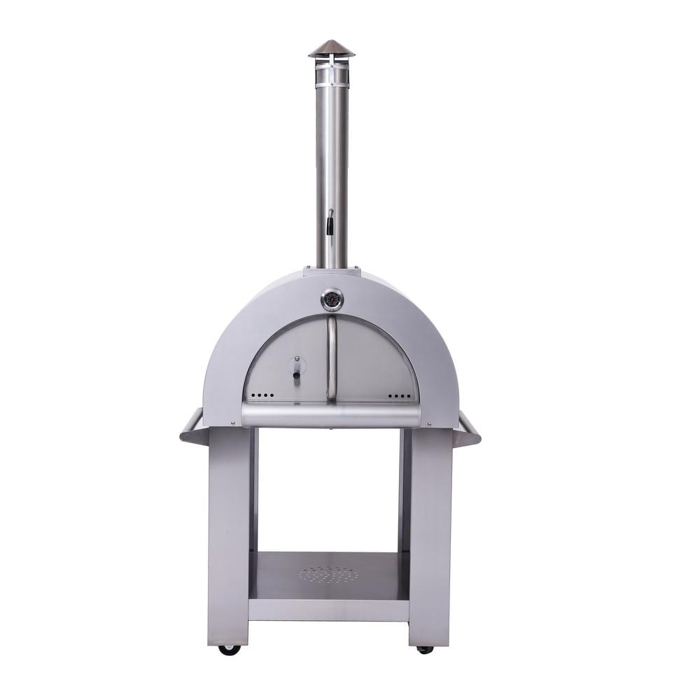 Thor Kitchen Wood Burning Outdoor Pizza Oven in Stainless Steel HPO01SS