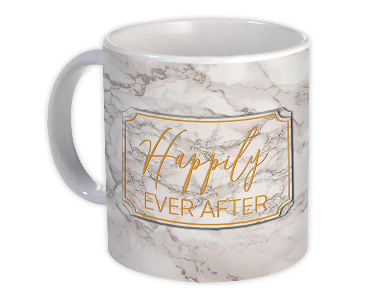 Gift Mug: Happily ever after Marble