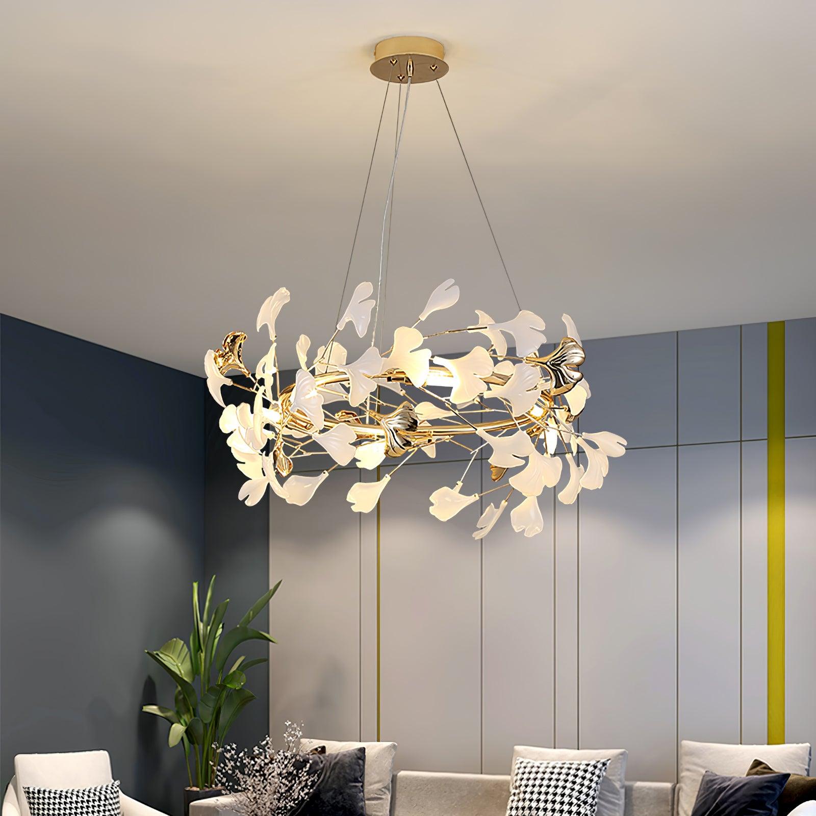 Gingko Chandelier T