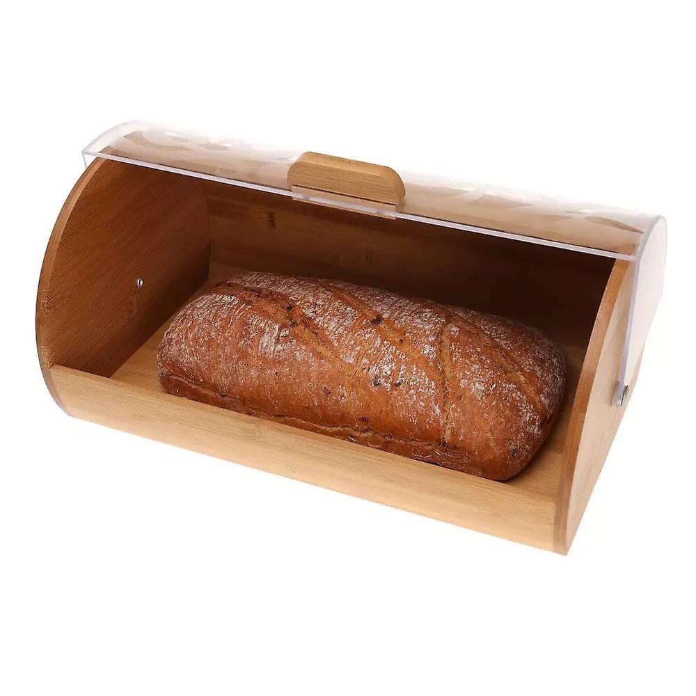 Kinghoff Bamboo-acrylic bread box KH3615