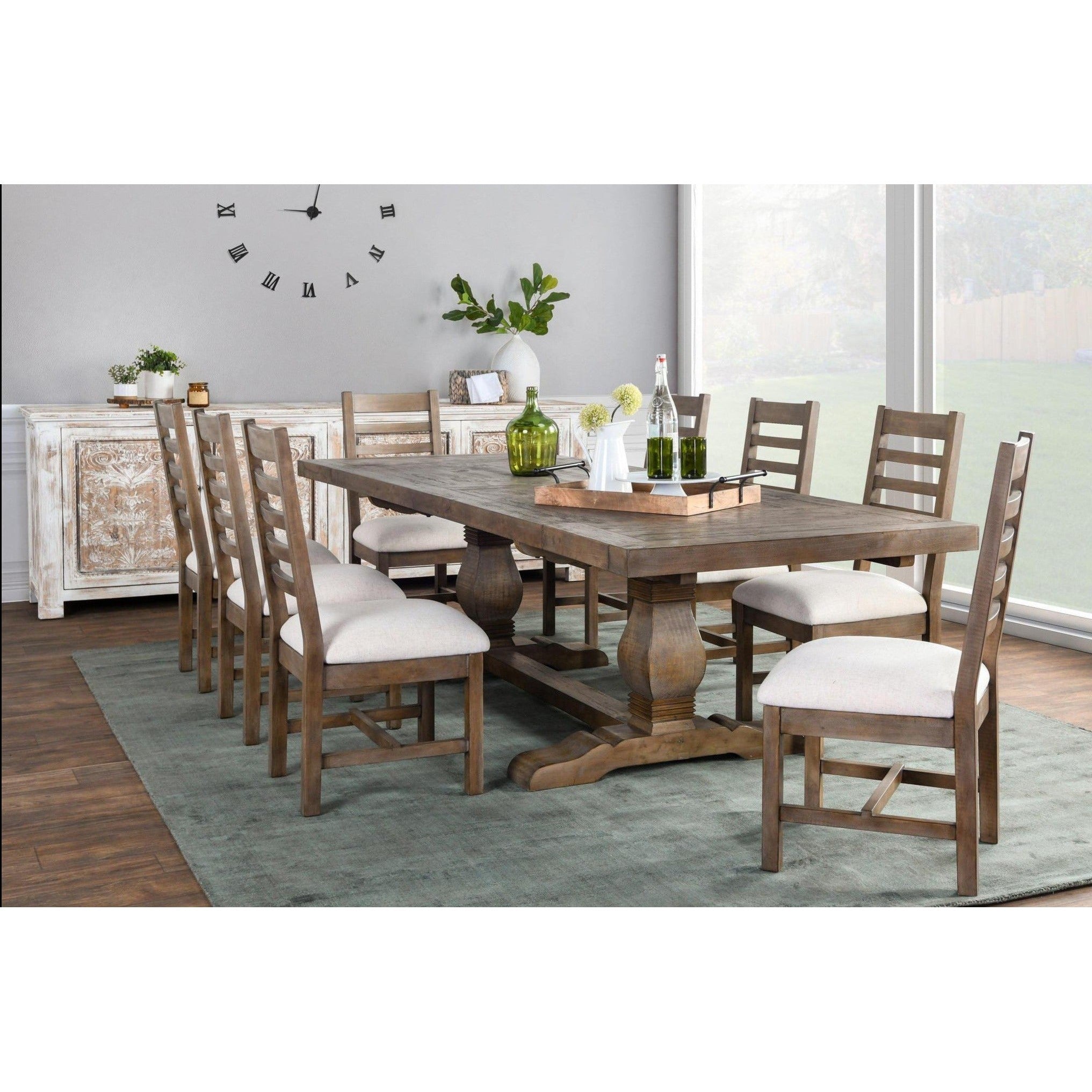 Caleb Reclaimed Extension (84-114) Dining Table