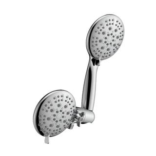 GIVING TREE 2-In-1 Single-Handle 11-Spray Tub and Shower Faucet Handheld Combo with 4 in. Shower Head in Chrome(Valve Included) HDFFBT703HC-CH