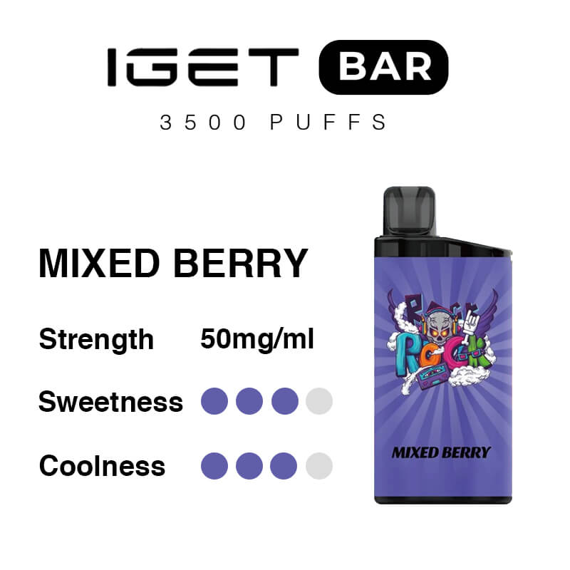 Mixed Berry – IGET Bar 3500 Puffs