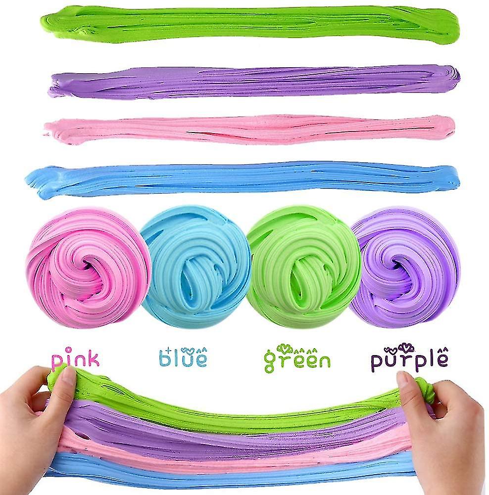 Mixed Fluffy Floam Slime Stretchy， Soft Clay Toys Non-toxic Compatible With Children And Adults