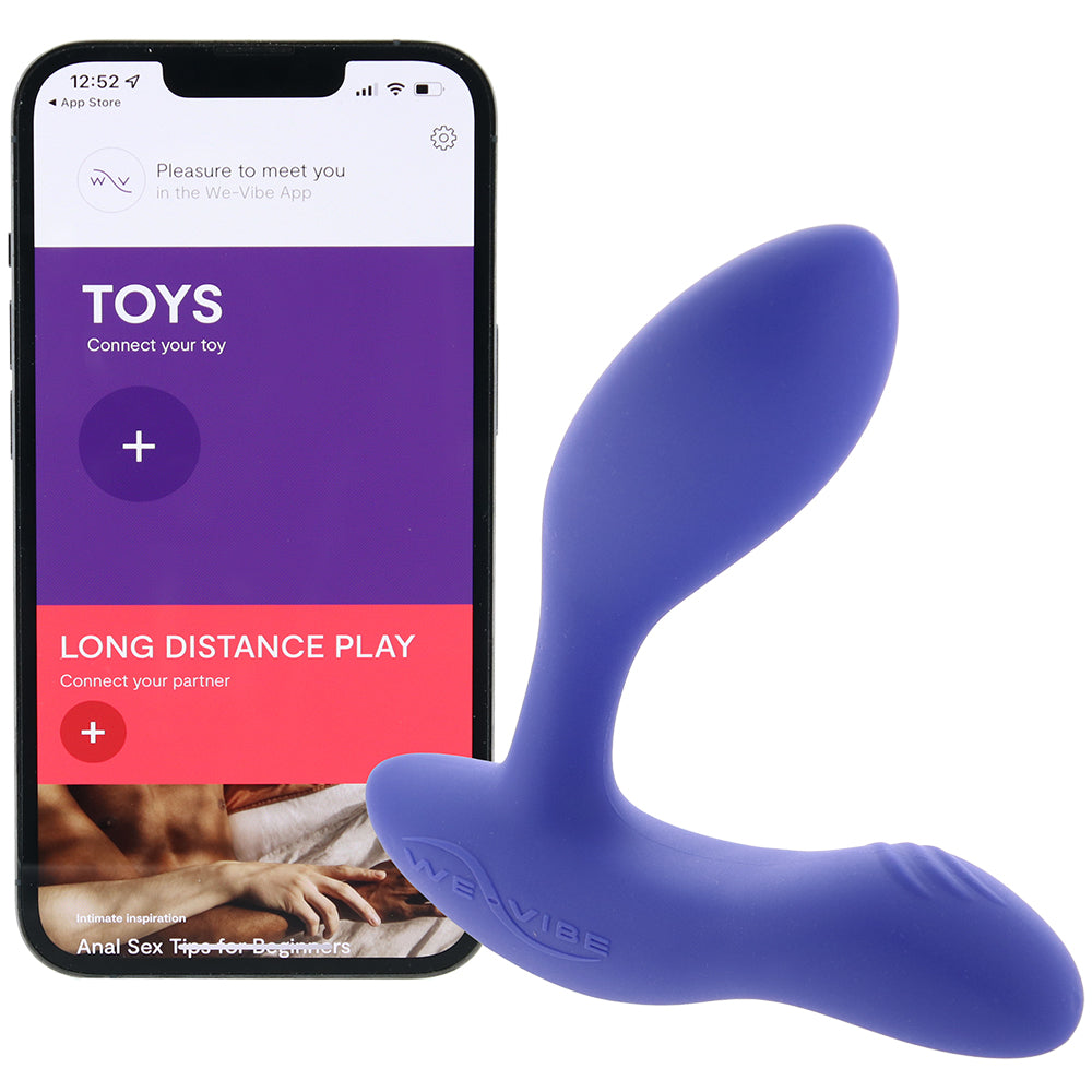 We-Vibe Vector+ Prostate Massager in Royal Blue