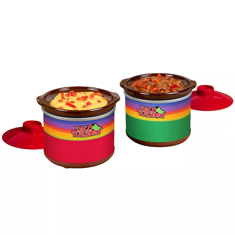 Taco Tuesday 2-pc. Mini Fiesta Dipper Set