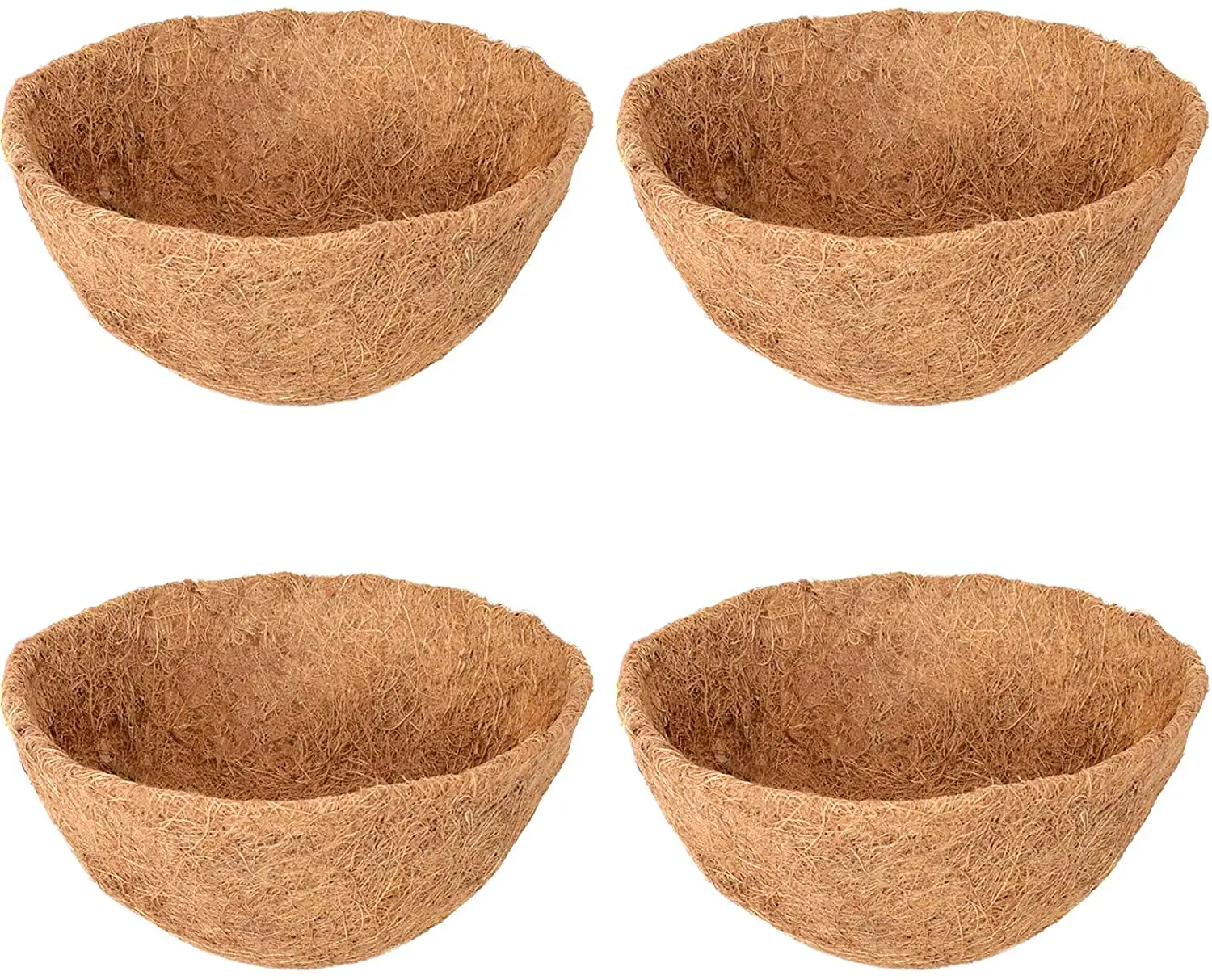 COCO ECO BRAND HIGH QUALITY NATURAL COCONUT FIBER PLANTER POT/ COCONUT SHELL FIBER POT AT THE BEST PRICE IN VIETNAM