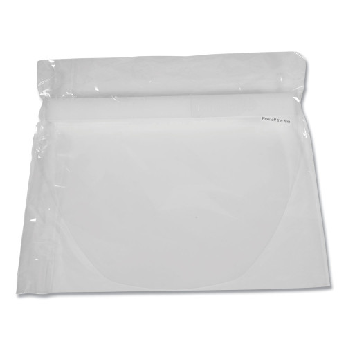 Deflecto Disposable Face Shield， 13 x 10， Clear， 100/Carton (PFMD100F)