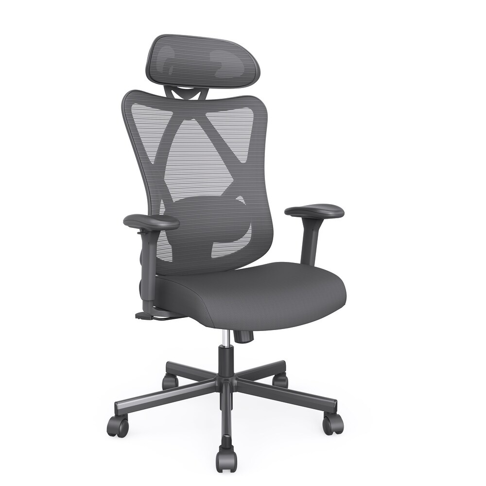 Mcintosh Contemporary Ergonomic Height Adjustable Desk Chair by Furniture of America