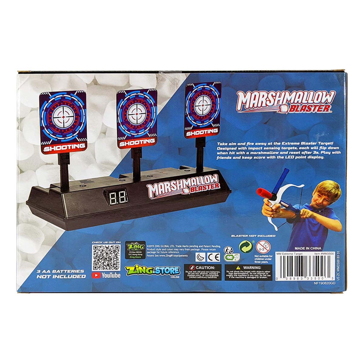 Zing Classic Marshmallow Blaster Extreme Target