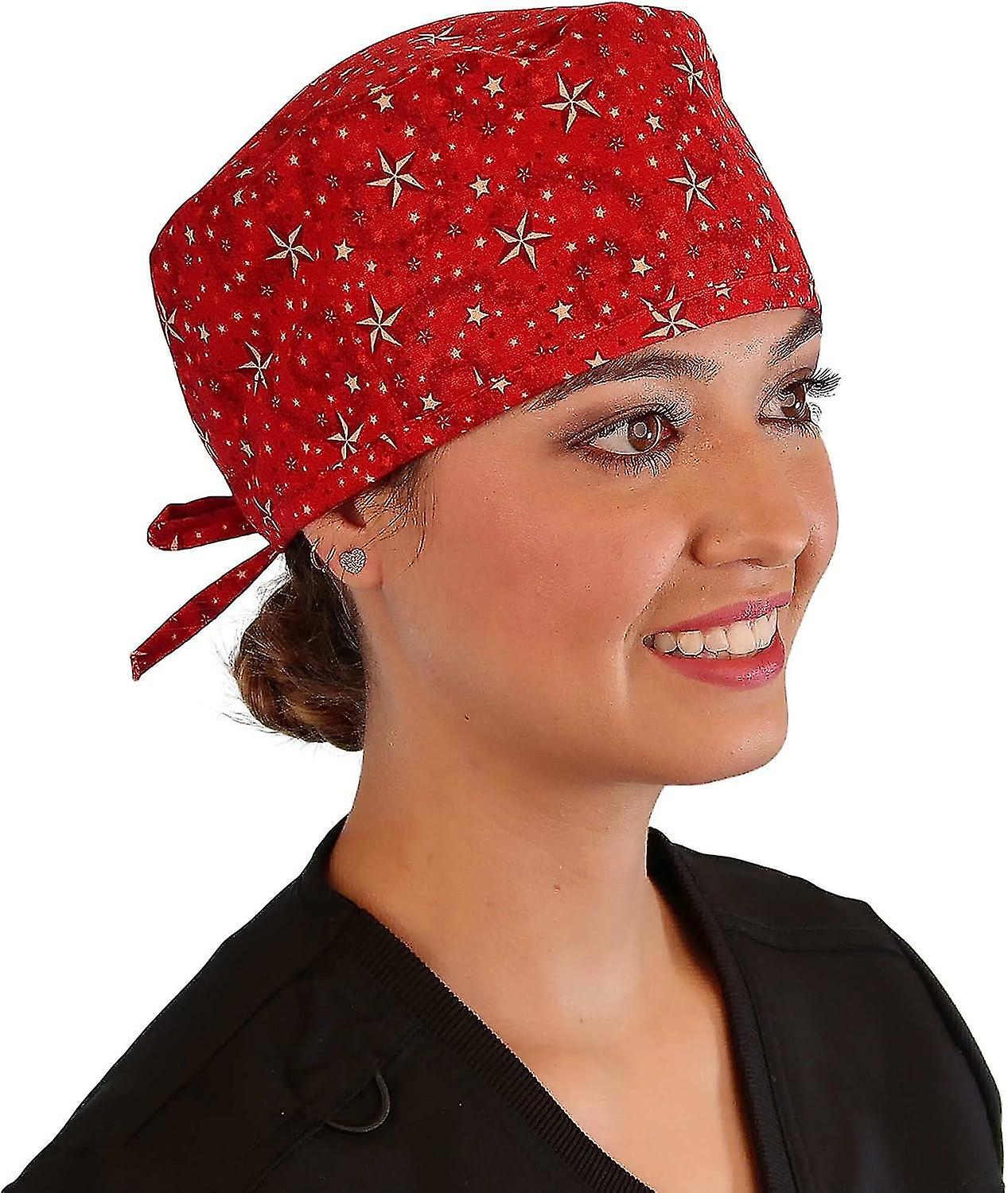 Unisex Surgical Scrub Working Cap - 100% - In The Usa!