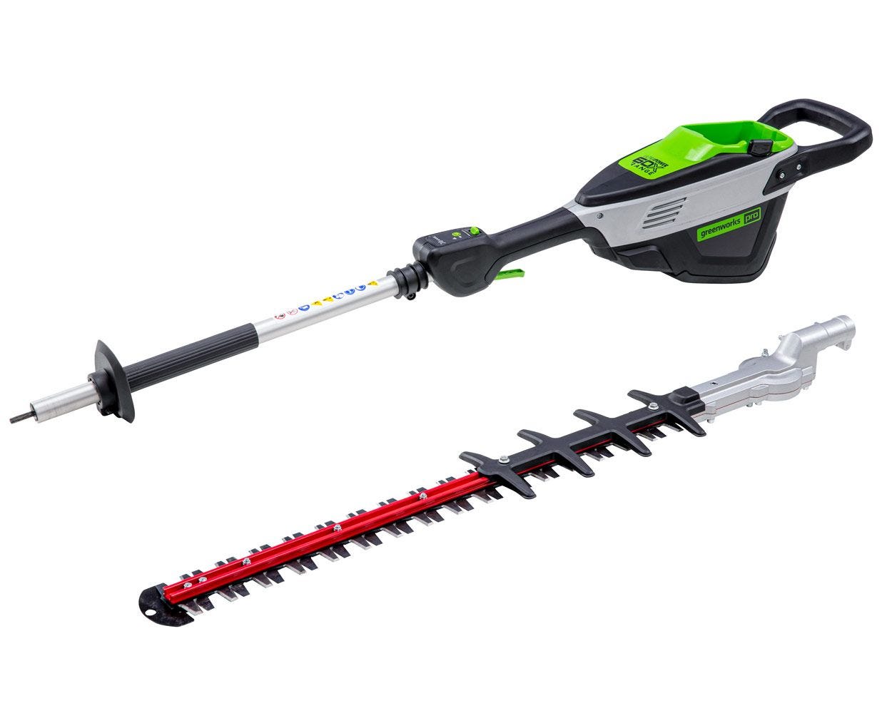 60V 20-Inch Cordless Pole Hedge Trimmer | Greenworks Tools