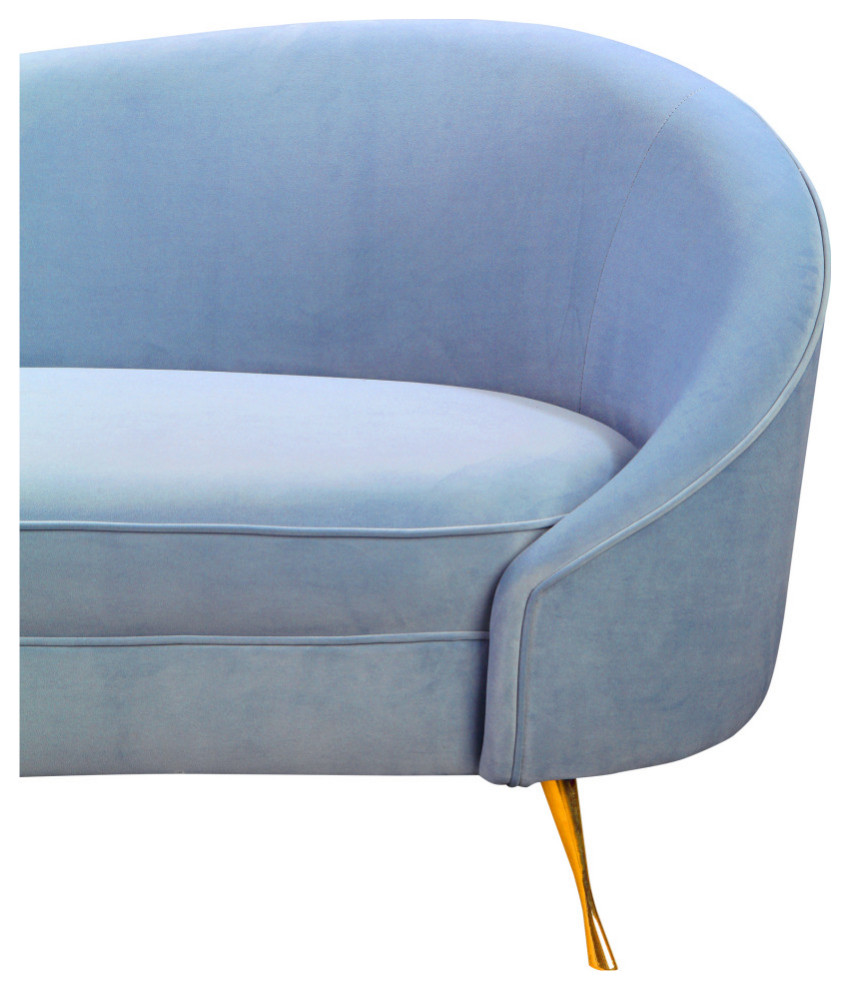 Abigail Chaise   Midcentury   Indoor Chaise Lounge Chairs   by PARMA HOME  Houzz