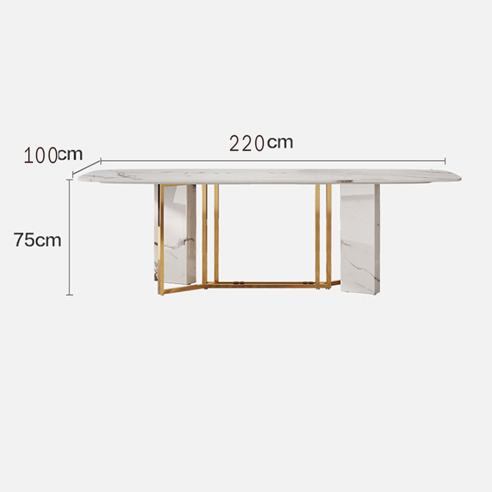 Niort Rectangular Dining Table Tg-396