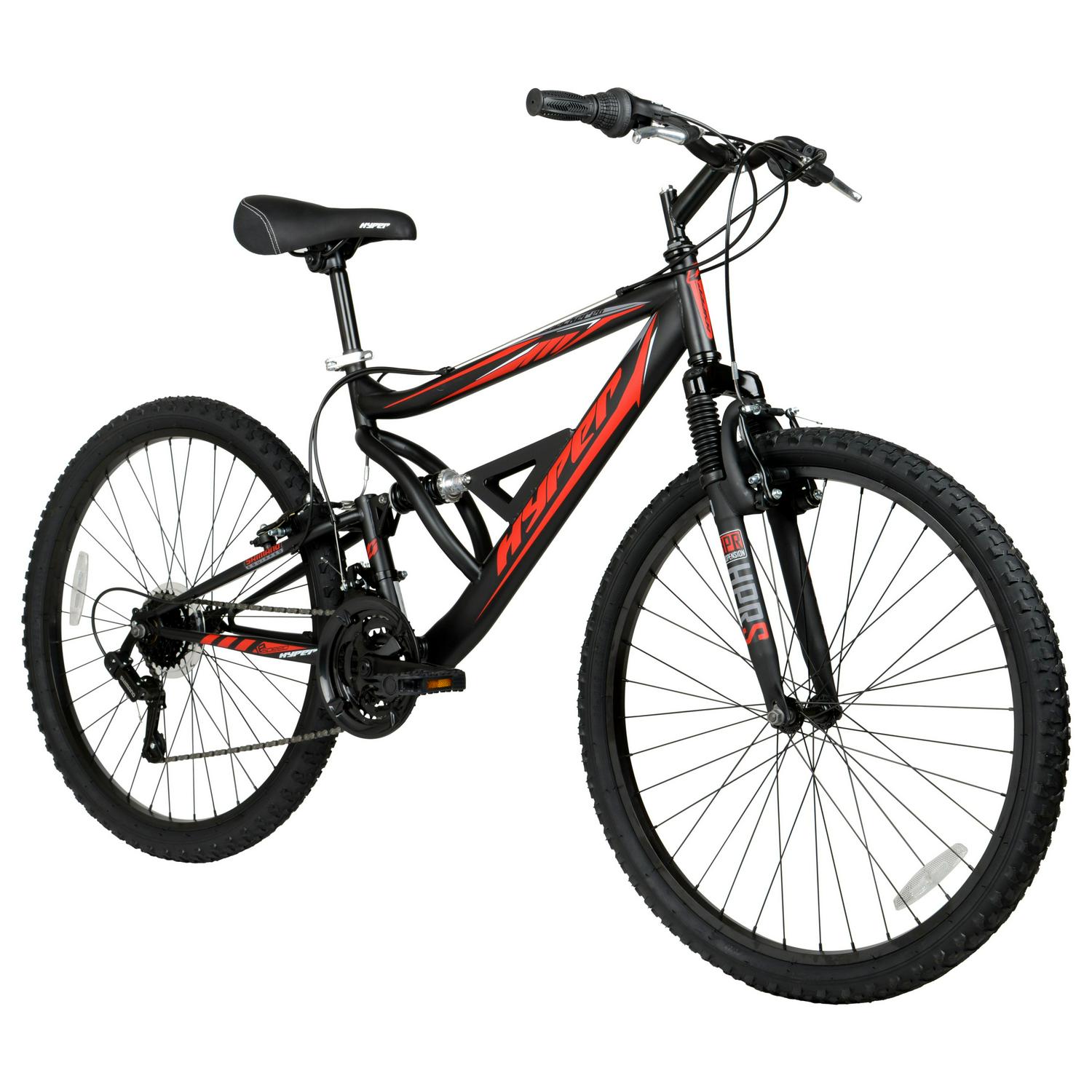 Hyper Bicycle Men8217s 26  Shocker Mountain Bike Black  Crowdfused