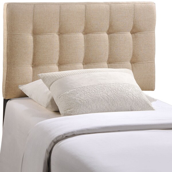 Ivory Lily Twin Fabric Headboard - - 9277975