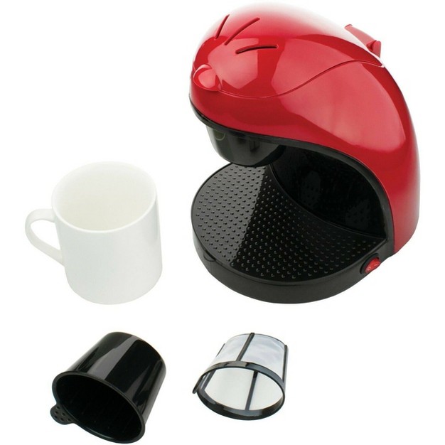 Brentwood Single Cup Coffee Maker red