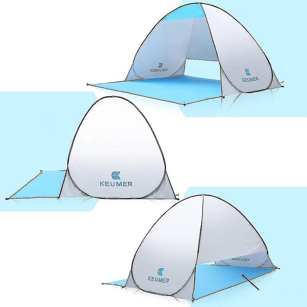 Naiwang Automatic Instant Pop-up Beach Tent Camping Tent Anti Uv Sun Shelter Cabana For Camping Fishing Hiking Picnic