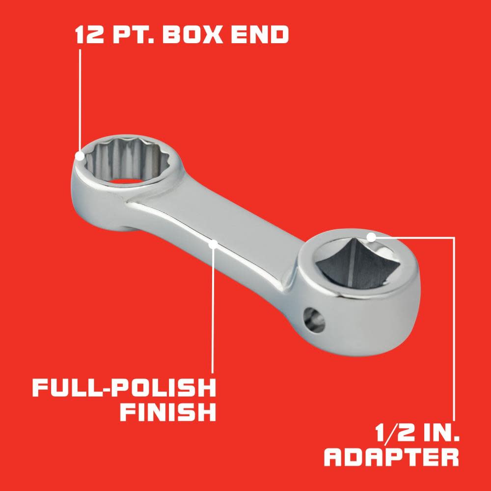 3/8 Drive Torque Adapter 1/2