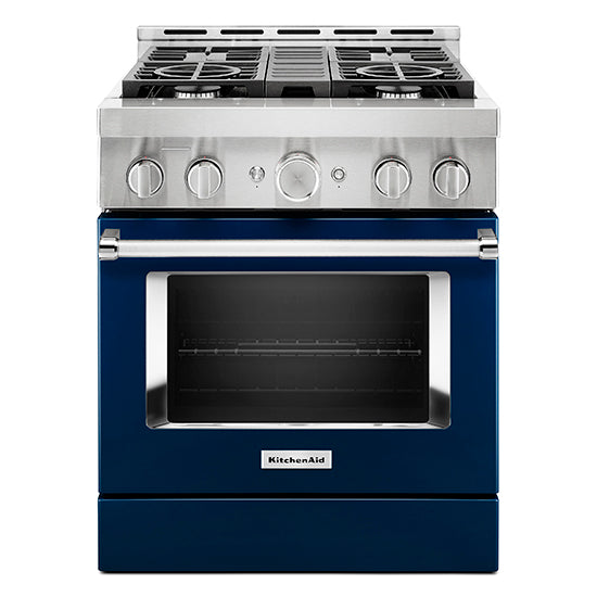 KitchenAid KFGC500JIB 303939 Smart CommercialStyle Gas Range with 4 Bur