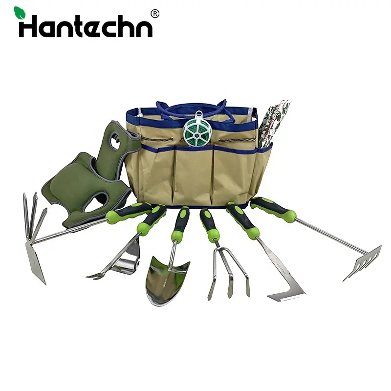 High Quality Aluminum oy Hand Tool Kit stainless steel hand tools set with trowel and flower fork and hand grubber