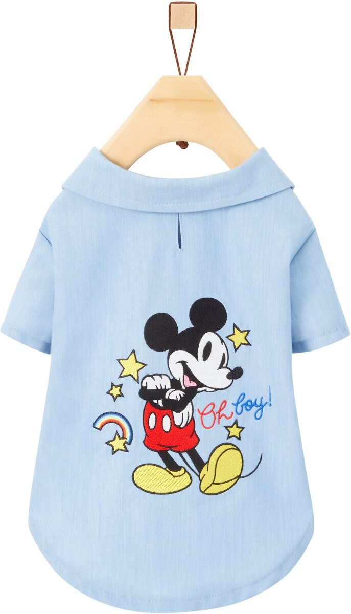 Disney Mickey Mouse Chambray Dog and Cat Shirt