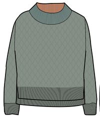 Hinterland Recycled Knitted Jumper - Pistachio