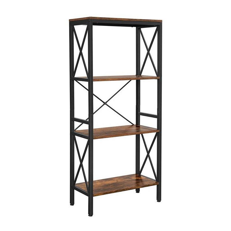 BreeBe 4 Open Shelves Bookcase