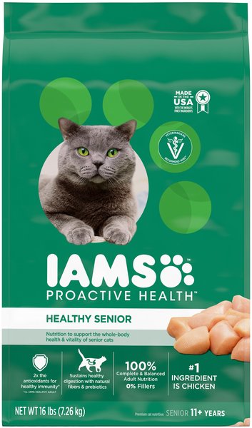 Iams ProActive Health Healthy Senior Dry Cat Food