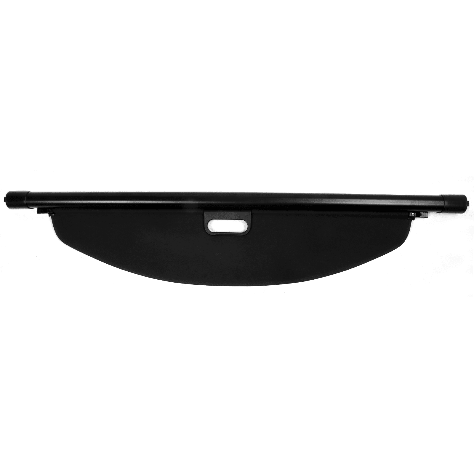 Ikon Motorsports Compatible with 13-18 Acura RDX Tonneau Cargo Shade Cover Black-Vinly+Aluminum Rod