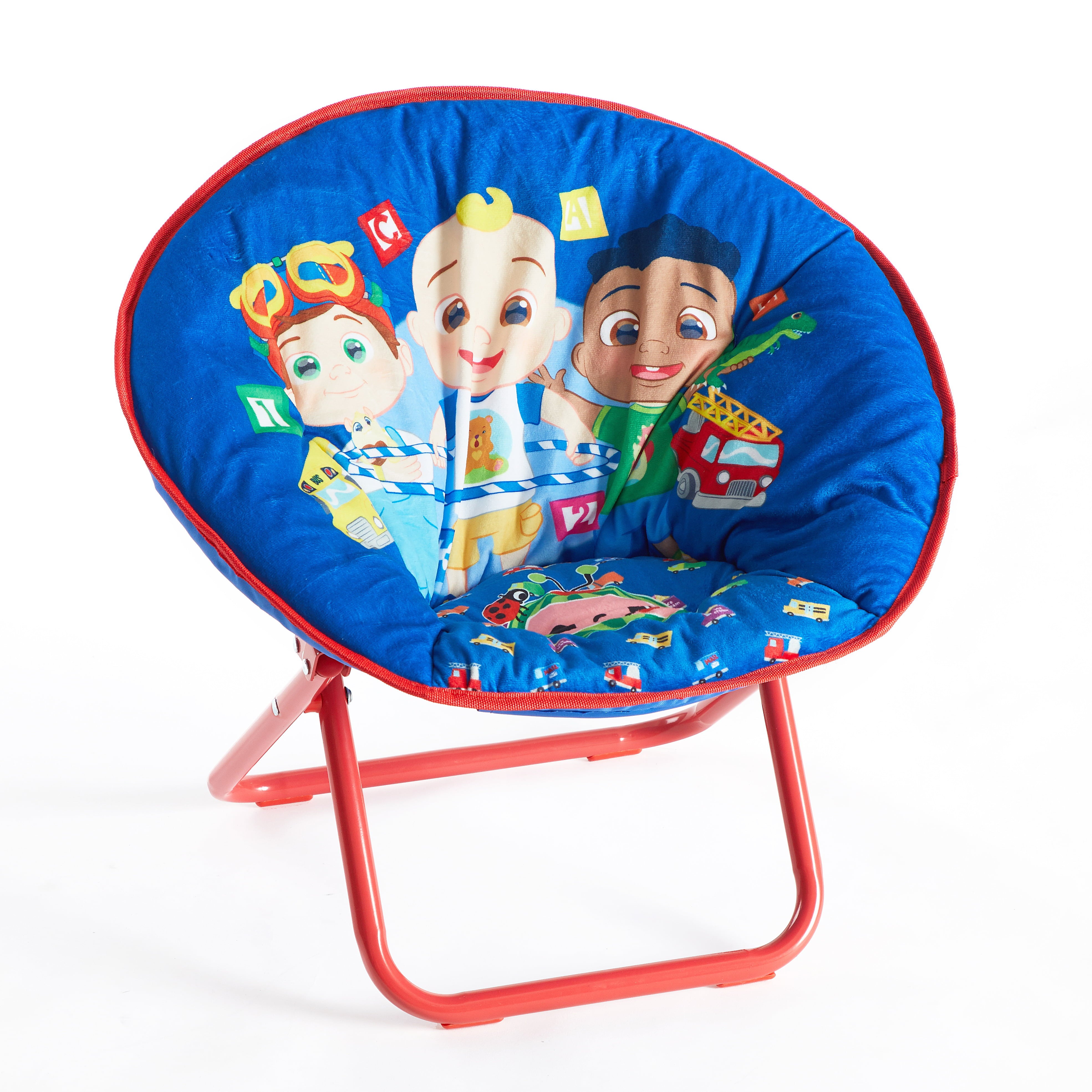 Moonbug Cocomelon Red Polyester Folding Chair