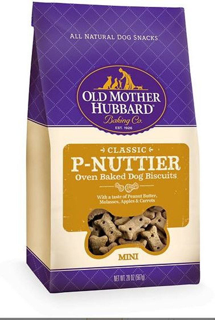 Old Mother Hubbard Classic P-Nuttier Biscuits Baked Dog Treats